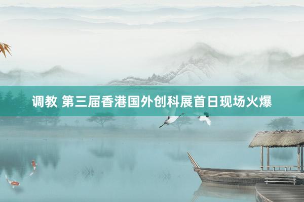 调教 第三届香港国外创科展首日现场火爆